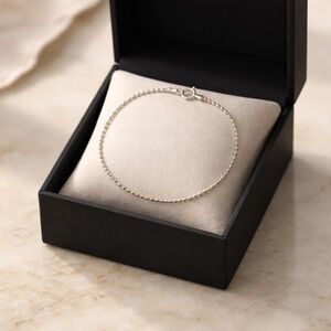 925 Italian Silver Tiny Ball Tennis Bracelet